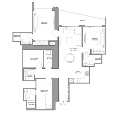 2 Bedroom
